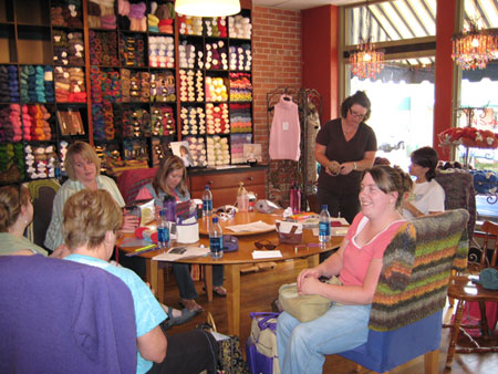 Knitters at Knit Knack