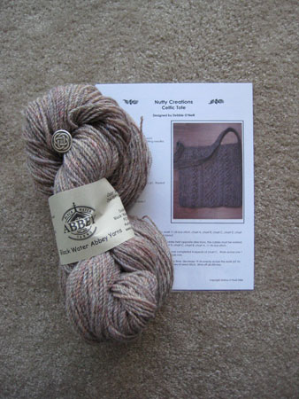 Black Water Abbey Tote