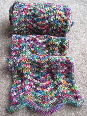 Chevron Scarf - PreBlocking