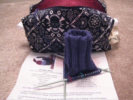 Blue Mitten