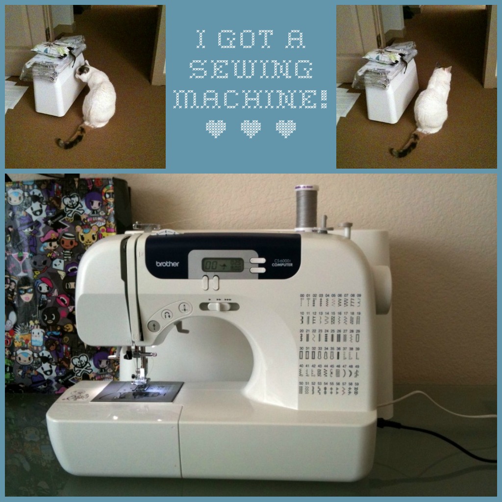 Sewing Machine & Charlie