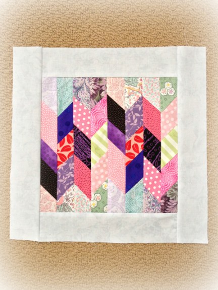 Shattered Chevrons Block